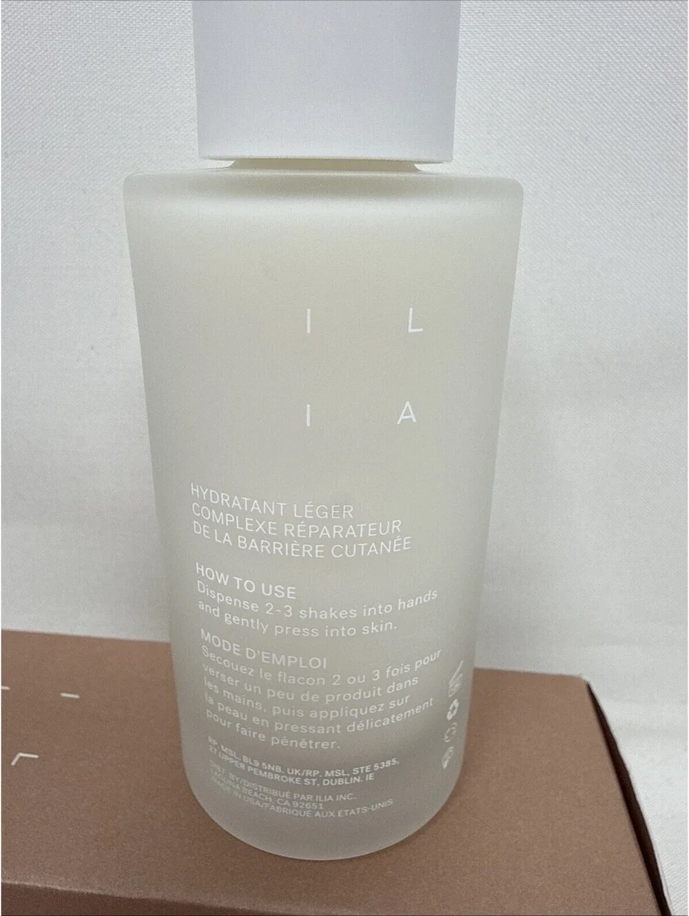 ILIA The Base Face Milk Lightweight Moisturizer 3.4oz Full Size NIB CJ200
